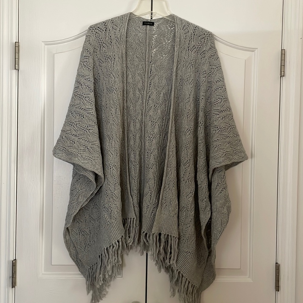 Talbots Knit Shawl NWOT